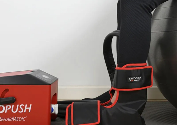 Cryopush + Bolsa + Tobillera